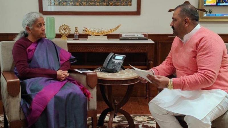 Nirmala Sitharaman, Sushil Rinku Nirmala Sitharaman, Sushil Rinku