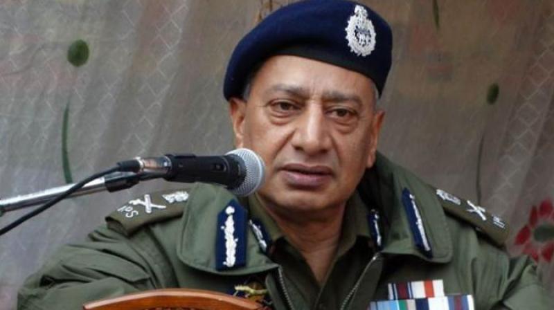 J&K Police DGP SP Vaid J&K Police DGP SP Vaid
