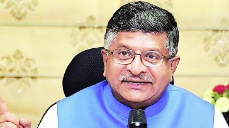 Ravi Shankar Prasad Minister of Law and Justice of India