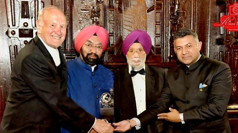  MP Vikramjit Sahni honored with 'Sikh of the year award' in UK