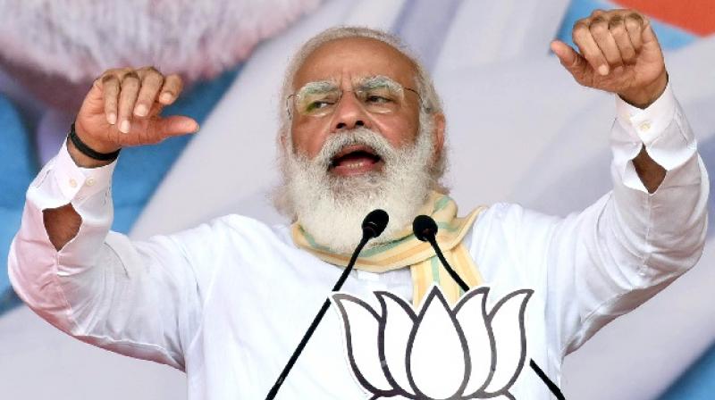 PM Modi addresses election rally in Saharsa PM Modi addresses election rally in Saharsa