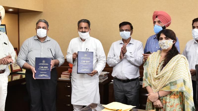  PWD Minister Vijay Inder Singla releases fourth edition of Common Schedule of Rates