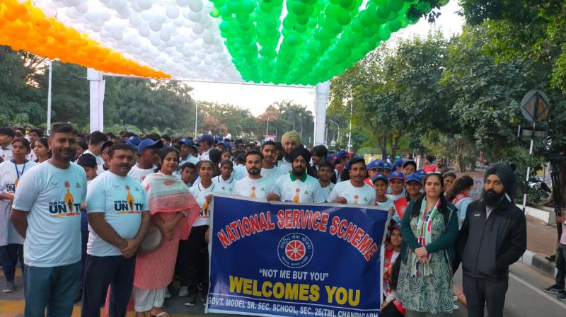Sri Guru Gobind Singh College participated in the 'Run for Unity Programme' Sri Guru Gobind Singh College participated in the 'Run for Unity Programme'