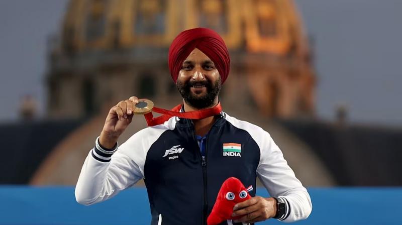Archer Harvinder Singh won the gold medal Paris Paralympics 2024 Archer Harvinder Singh won the gold medal Paris Paralympics 2024