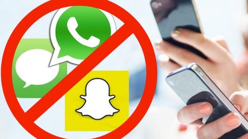 WhatsApp and Snapchat