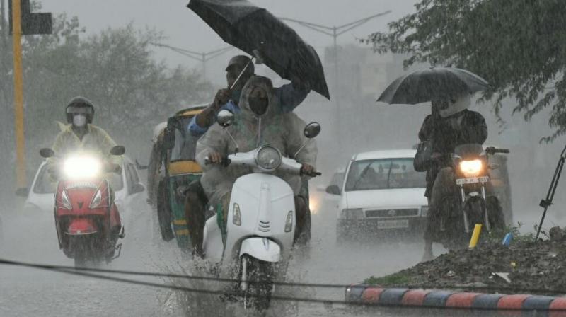 Heavy rains in Punjab and Haryana, temperature dropped several degrees below normal