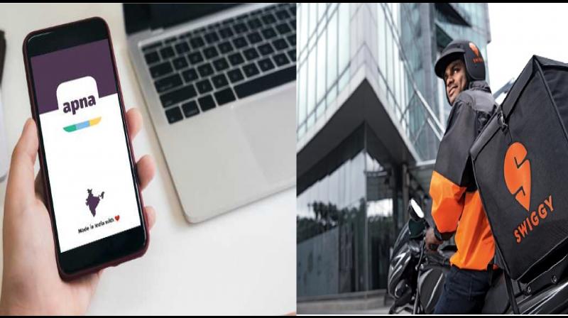 Swiggy partners with 'Apna' to create 10,000 jobs this year Swiggy partners with 'Apna' to create 10,000 jobs this year