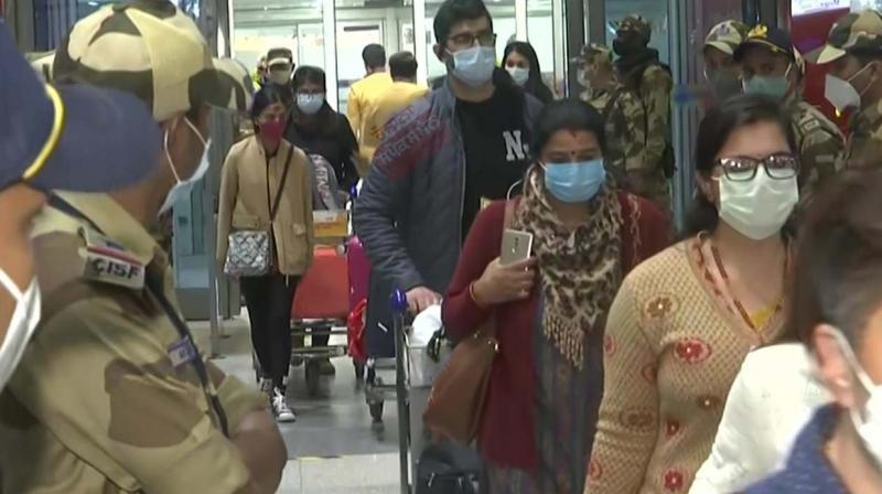 Special flight carrying Indian students stranded in Ukraine arrived at Delhi airport Special flight carrying Indian students stranded in Ukraine arrived at Delhi airport