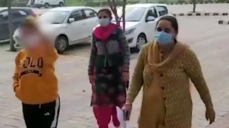 Amritsar Police Arrests Foreign Girl Traveling Without Passport And Visa Amritsar Police Arrests Foreign Girl Traveling Without Passport And Visa