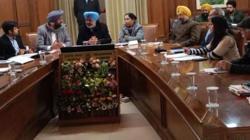 Cabinet sub committee holds meeting discuss legitimate demands of Punjab's Divyang persons Cabinet sub committee holds meeting discuss legitimate demands of Punjab's Divyang persons