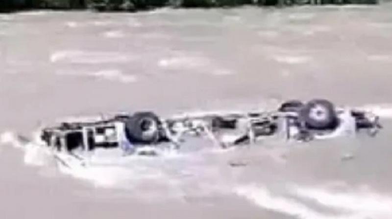 Manali PRTC bus accident Manali PRTC bus accident