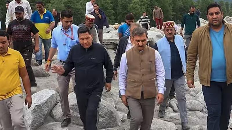 Himachal Pradesh has lost about 8,000 crore rupees due to rain: Chief Minister Sukhu Himachal Pradesh has lost about 8,000 crore rupees due to rain: Chief Minister Sukhu
