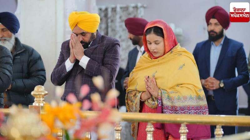 CM Mann PAYS OBEISANCE AT GURDWARA SRI BHABHOR SAHIB CM Mann PAYS OBEISANCE AT GURDWARA SRI BHABHOR SAHIB