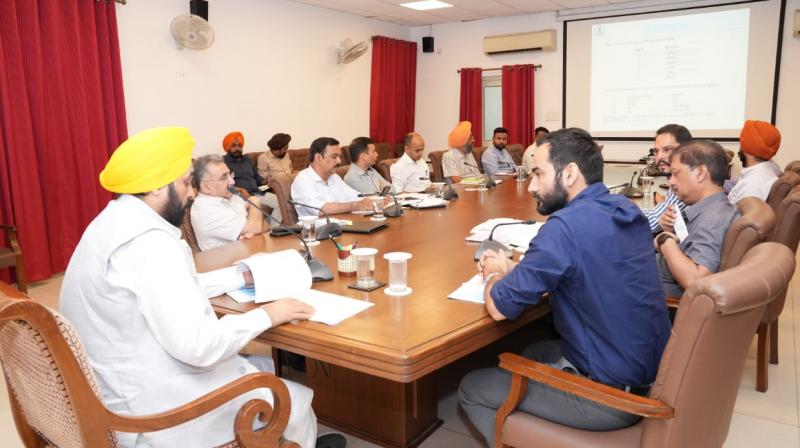 CM Mann Meeting with Sports Department CM Mann Meeting with Sports Department