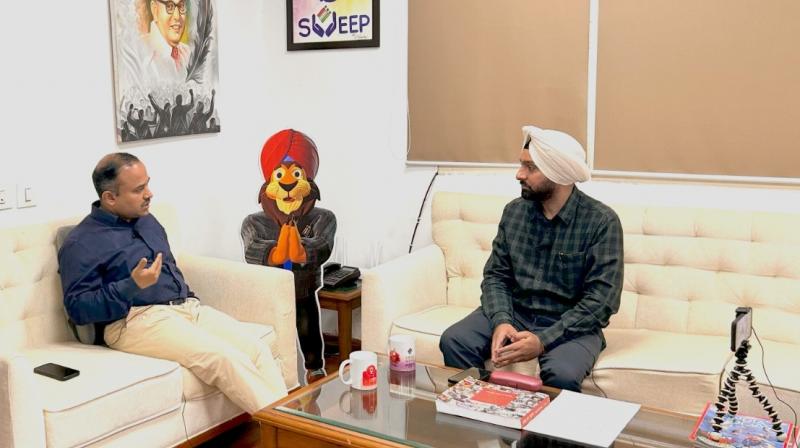OFFICE OF PUNJAB CEO RANKS 2ND NATIONALLY Lok Sabha Election 2024 News OFFICE OF PUNJAB CEO RANKS 2ND NATIONALLY Lok Sabha Election 2024 News
