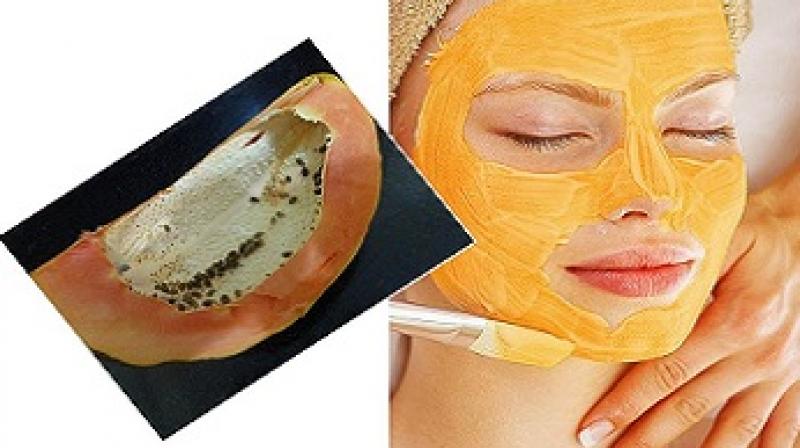 papaya face pack