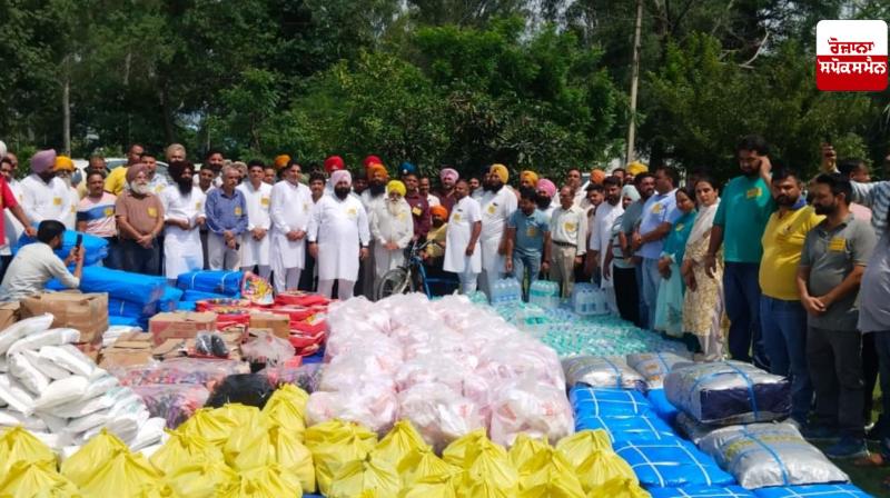Cabinet Minister Harjot Bains launches Operation Rahat from Nangal Cabinet Minister Harjot Bains launches Operation Rahat from Nangal