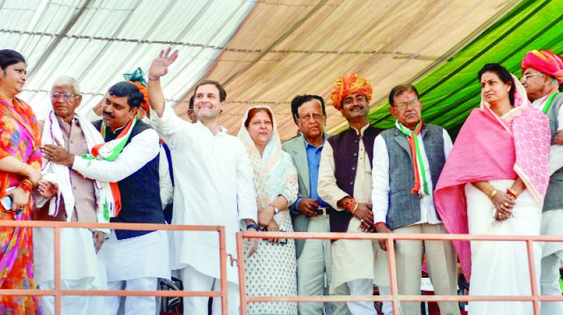 Rahul Gandhi During Rally Rahul Gandhi During Rally