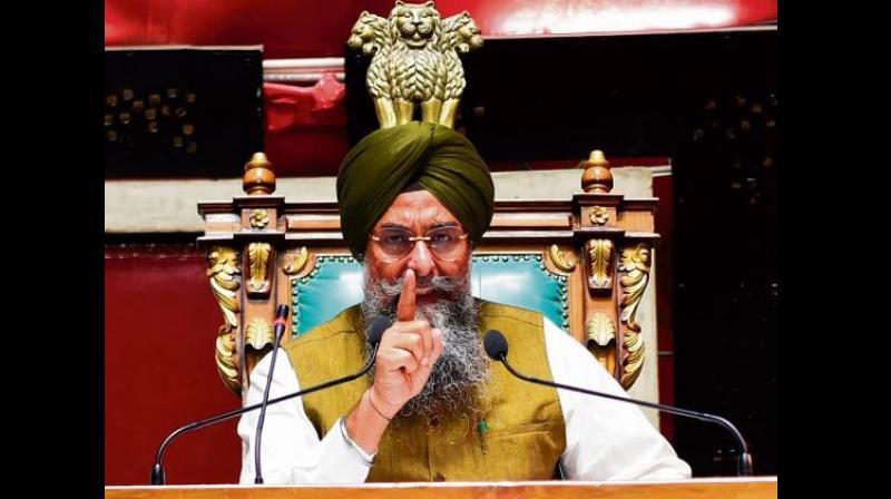 Speaker Kultar Singh Sandhwan Speaker Kultar Singh Sandhwan