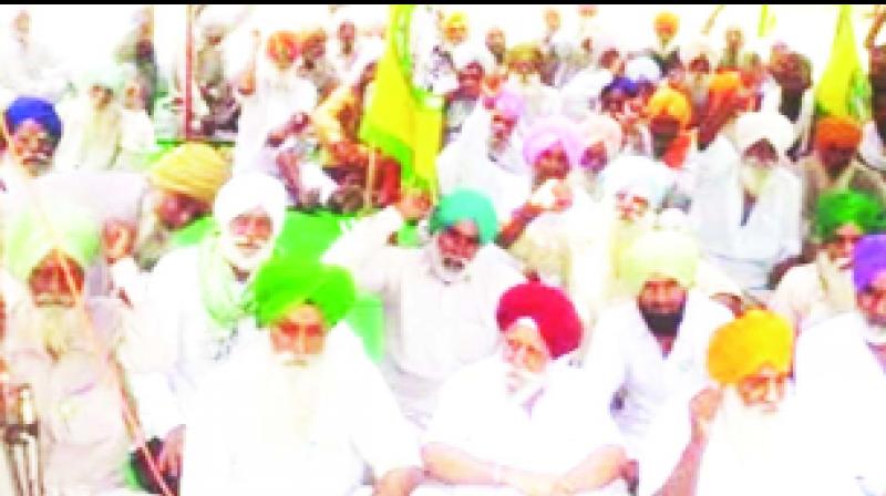 Farmers Protesting Farmers Protesting