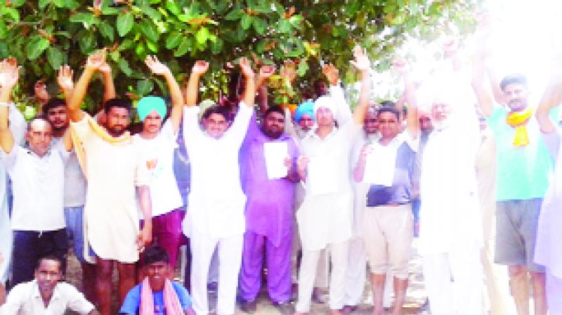 Farmers Protesting Farmers Protesting