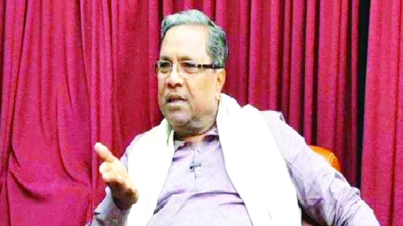 Former CM Sidharmaiya Former CM Sidharmaiya