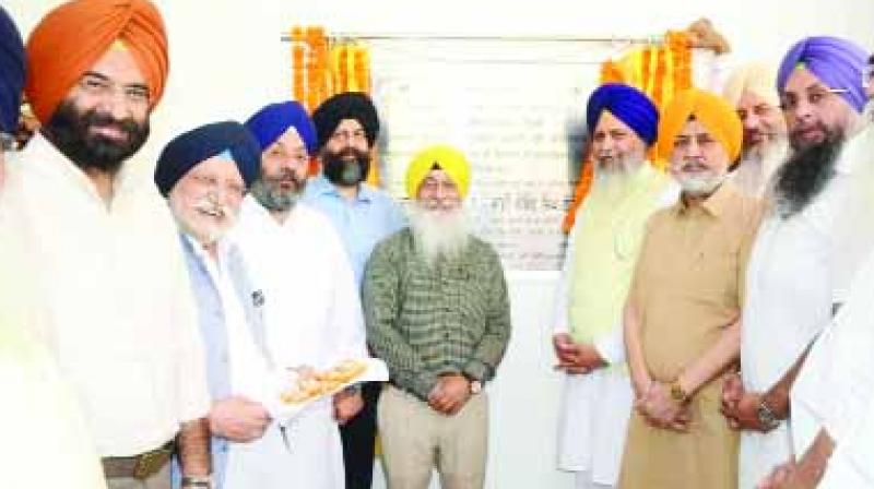 Inauguration By Bhai Gobind Singh Longowal