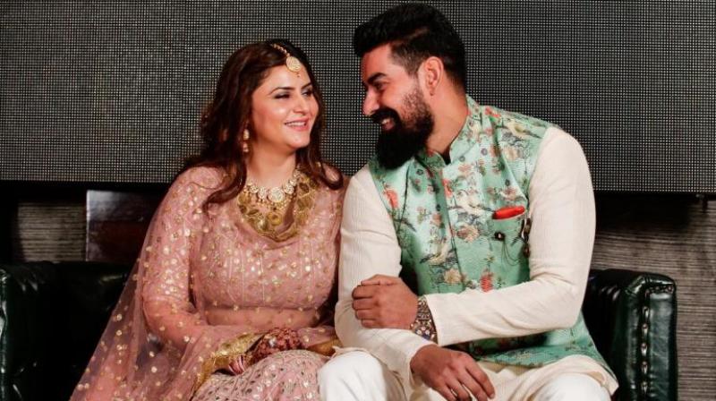 South actor Kabir Duhan Singh gets engaged to singer Dolly Sidhu South actor Kabir Duhan Singh gets engaged to singer Dolly Sidhu