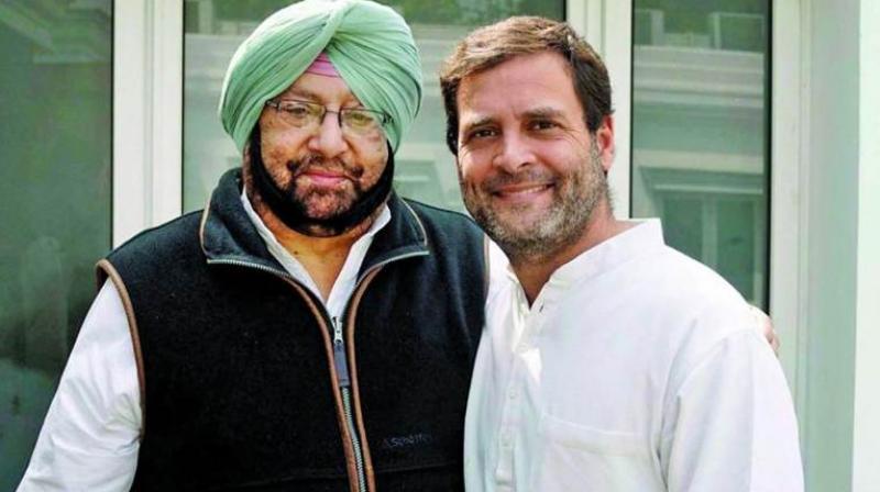 Captain Amarinder Singh & Rahul Gandhi Captain Amarinder Singh & Rahul Gandhi