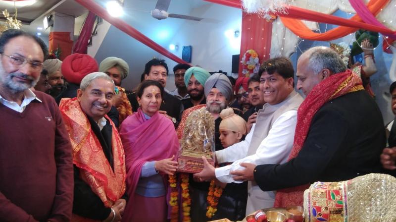 The ceremony at the ancient Shiva Temple