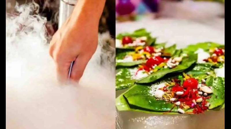 Liquid Nitrogen Paan Liquid Nitrogen Paan