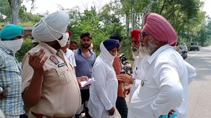 Road Accident in Nabha Road Accident in Nabha