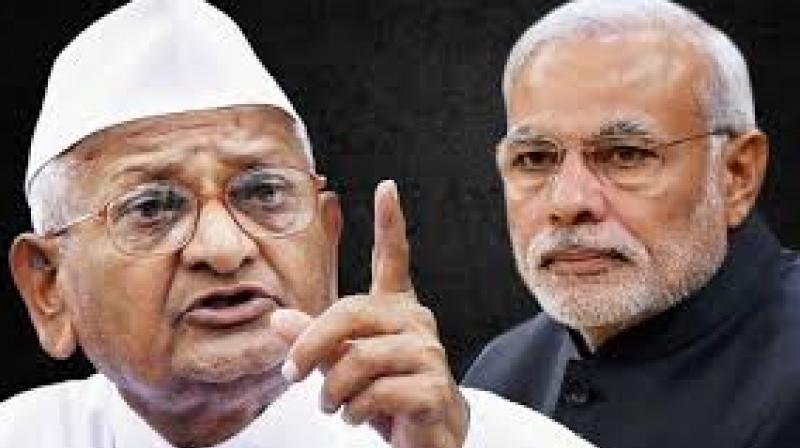 Anna Hazare and modi Anna Hazare and modi