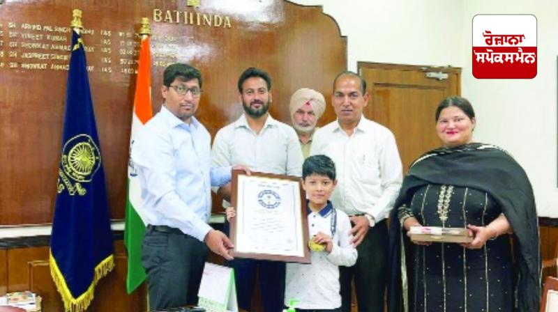 7-year-old Meharjot Singh sets world record 7-year-old Meharjot Singh sets world record