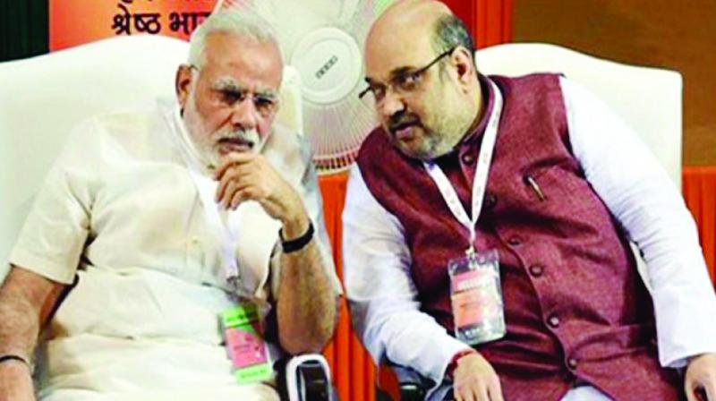 Narendra Modi & Amit Shah Narendra Modi & Amit Shah