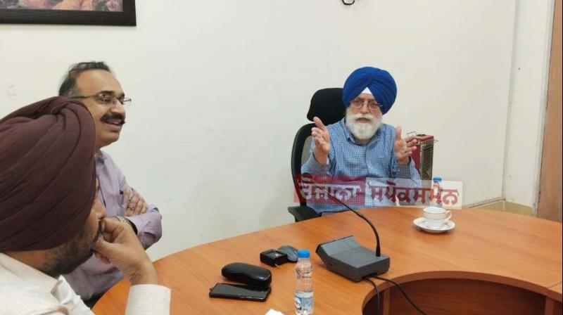 MLA Dr. Inderbir Singh Nijjar convened a meeting of Municipal Corporation officials MLA Dr. Inderbir Singh Nijjar convened a meeting of Municipal Corporation officials