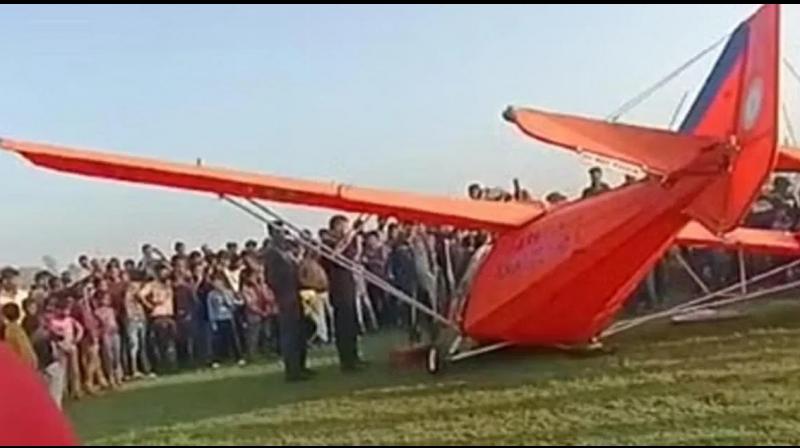 Army Aircraft Crash Lands In Bihar Gaya Pilots safe Army Aircraft Crash Lands In Bihar Gaya Pilots safe