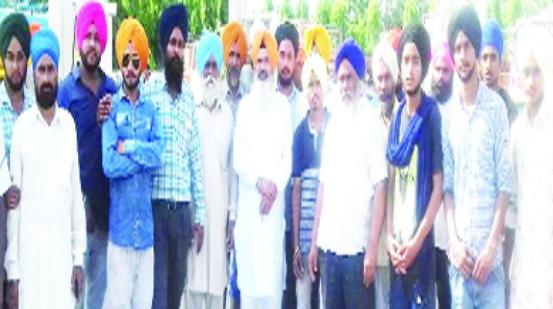 Jathedar Jaswant Singh Cheema With Others Jathedar Jaswant Singh Cheema With Others