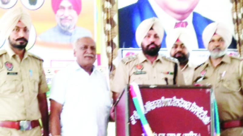 During Seminar DSP Jaswinder Singh Brar During Seminar DSP Jaswinder Singh Brar
