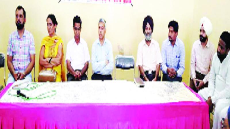 Assistant Commissioner (Gen.) Lal Biswas Bains With Others Assistant Commissioner (Gen.) Lal Biswas Bains With Others