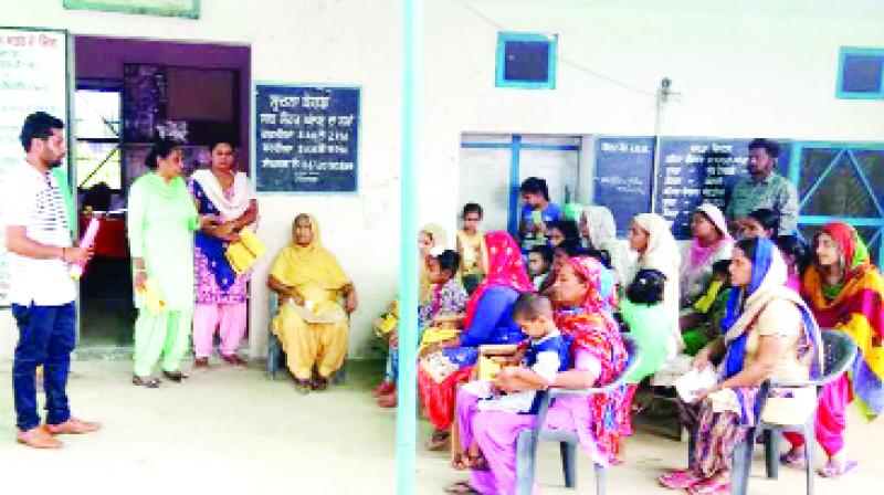Dr. Harveer Singh During Awareness Camp Against Malaria Dr. Harveer Singh During Awareness Camp Against Malaria