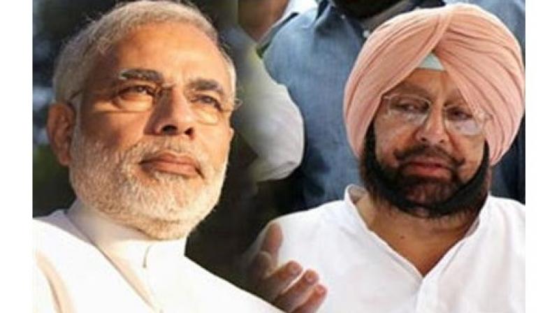CAPTAIN URGES MODI TO ASK PAKISTAN TO PROBE SIKH HERITAGE PROPERTY DESTRUCTION CAPTAIN URGES MODI TO ASK PAKISTAN TO PROBE SIKH HERITAGE PROPERTY DESTRUCTION