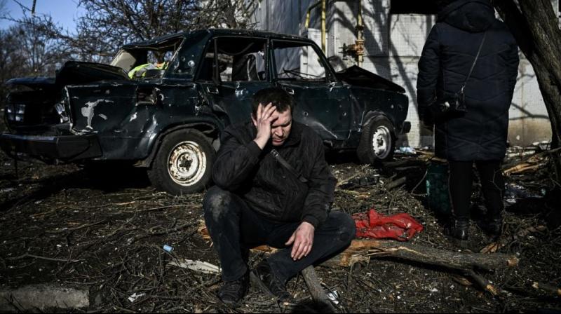 About 40 killed in Ukraine so far in Russian attack About 40 killed in Ukraine so far in Russian attack