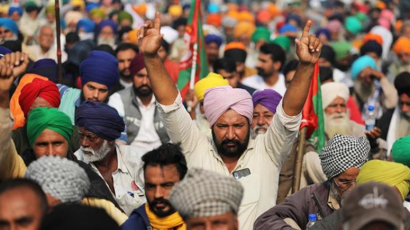 Farmer protest Farmer protest