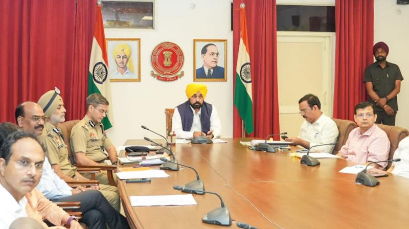 Punjab CM's meeting with the Home Minister Punjab CM's meeting with the Home Minister