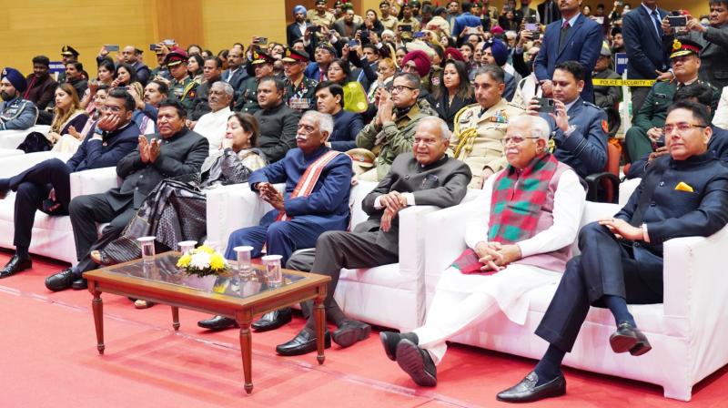  Punjab Governor Banwarilal Purohit hosted the event at home