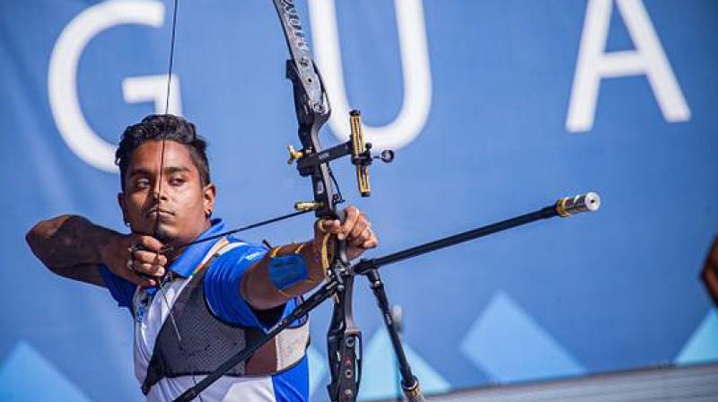  Archery men's team beats Kazakhstan to enter quarters, will face South Korea next