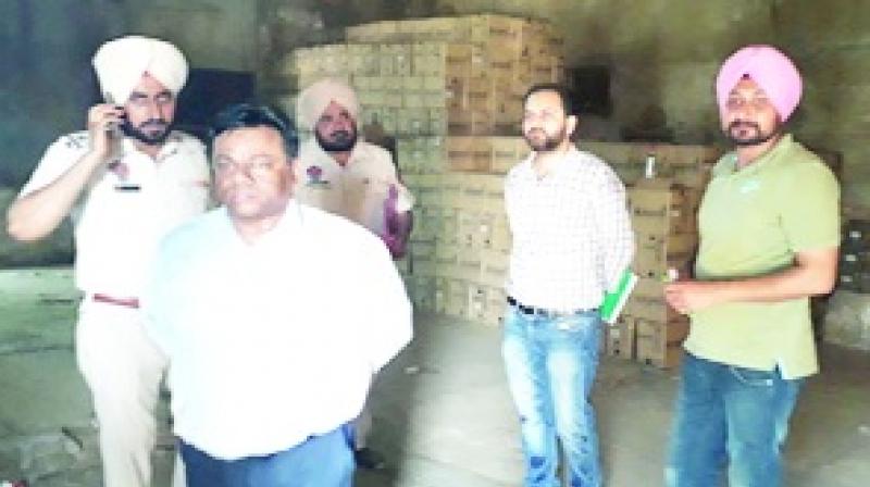 Investing Illegal liquor by ETO Madhur Bhatia