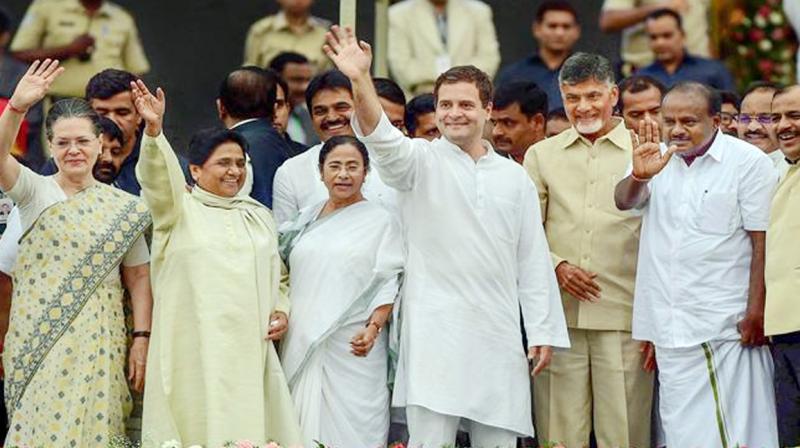 Rahul Gandhi , Sonia Gandhi , Mayawati , KumaraSwamy Rahul Gandhi , Sonia Gandhi , Mayawati , KumaraSwamy