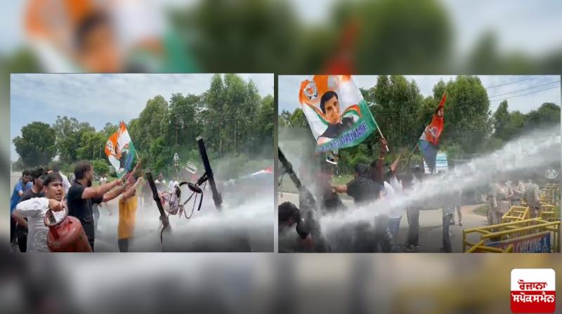 Chandigarh Youth Congress Protest on Inflation 